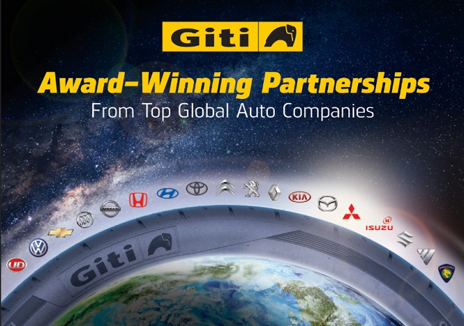 OEM Partnerships with Top Auto Manufacturers Showcase Trust in Giti Tire